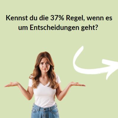 Kennst du die 37%-Regel? - ein Artikel von Dr. Ing. Thomas Löbel von Ingenieurshelden