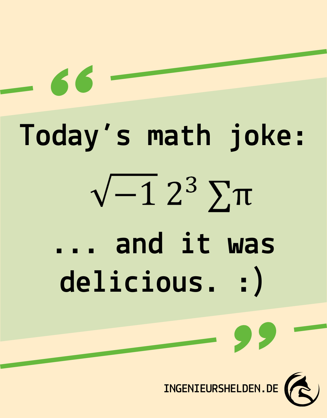 Math joke of the day